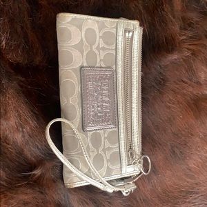 Coach wristlet
